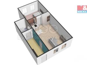 Pronájem bytu 2+kk, Jihlava, Smetanova, 56 m2