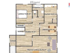 Prodej rodinného domu, Nechanice - Staré Nechanice, 234 m2