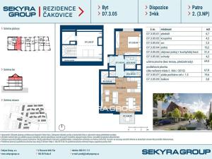 Prodej bytu 3+kk, Praha, 64 m2
