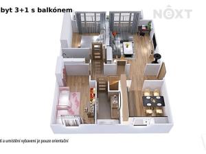Prodej bytu 3+1, Šumperk, Bohdíkovská, 75 m2