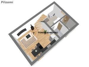 Prodej rodinného domu, Vizovice, Palackého Nám., 100 m2