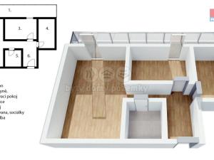 Prodej bytu 3+1, Frýdek-Místek - Frýdek, Na Aleji, 64 m2