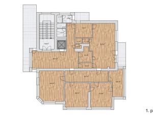Pronájem vily, Praha - Smíchov, Xaveriova, 1127 m2