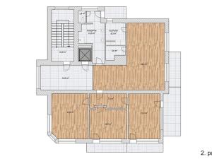 Pronájem vily, Praha - Smíchov, Xaveriova, 1127 m2