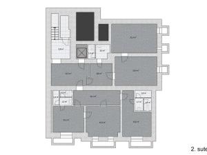 Pronájem vily, Praha - Smíchov, Xaveriova, 1127 m2