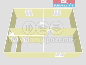 Prodej bytu 2+1, Ostrov, Komenského, 77 m2