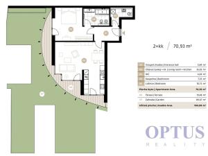 Pronájem bytu 2+kk, Praha - Smíchov, Holečkova, 71 m2