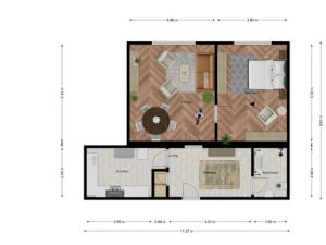 Prodej bytu 2+1, Praha - Vinohrady, Přemyslovská, 76 m2