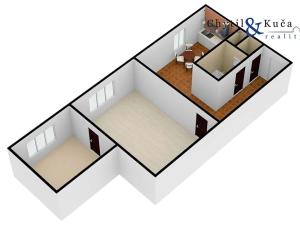 Pronájem bytu 2+1, Přerov, tř. 17. listopadu, 49 m2
