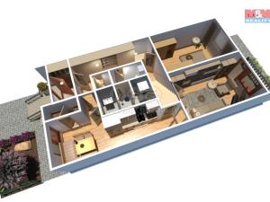 Prodej rodinného domu, Jindřichův Hradec - Jindřichův Hradec II, sídliště Pod Kasárny, 136 m2