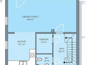 Prodej rodinného domu, Praha, 108 m2