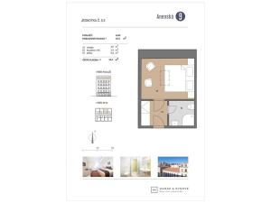 Pronájem bytu 1+kk, Brno, Anenská, 16 m2