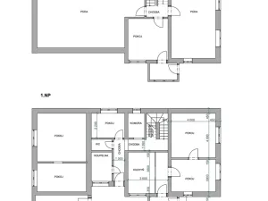 Prodej rodinného domu, Hrabová, 155 m2