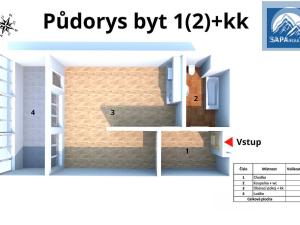 Prodej bytu 2+kk, Praha - Modřany, Soukalova, 63 m2