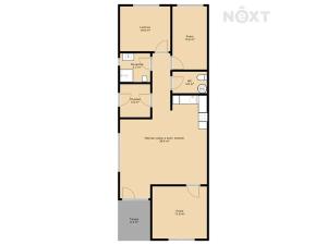 Pronájem rodinného domu, Hluboká nad Vltavou, 94 m2