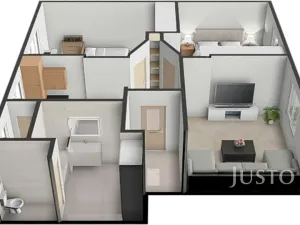 Prodej bytu 3+1, Písek, Za Pazdernou, 74 m2