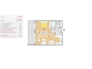 Pronájem bytu 2+kk, Praha - Modřany, Mezi vodami, 58 m2