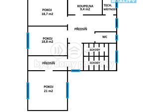 Prodej rodinného domu, Ostrava - Krásné Pole, Družební, 188 m2