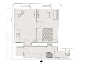 Pronájem bytu 2+kk, Praha - Nové Město, Lípová, 38 m2