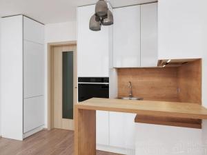 Pronájem bytu 1+kk, Praha - Vysočany, Bassova, 28 m2