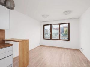 Pronájem bytu 1+kk, Praha - Vysočany, Bassova, 28 m2