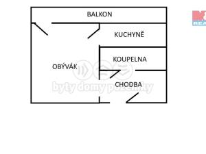 Prodej bytu 1+1, Turnov, 5. května, 26 m2