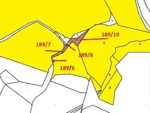 Prodej lesa, Jihlava, 1015 m2