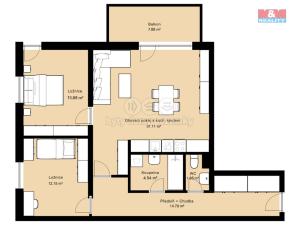Prodej bytu 3+kk, Hostivice, Žitná, 78 m2