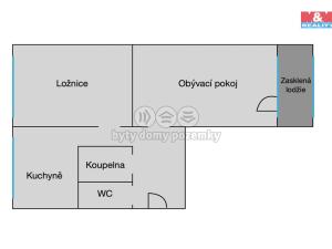 Prodej bytu 2+1, Karviná - Mizerov, tř. Těreškovové, 55 m2