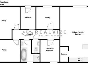 Pronájem rodinného domu, Staré Hodějovice, Pod Poustevníkem, 98 m2