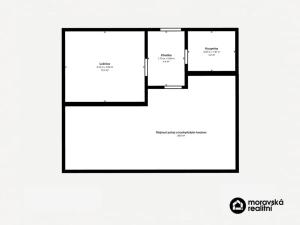 Prodej bytu 2+kk, Lavičky, 50 m2