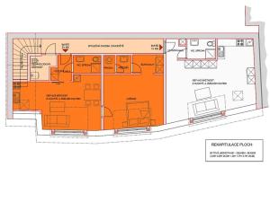 Pronájem bytu 2+kk, Jindřichův Hradec, Husova, 60 m2
