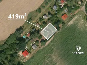 Prodej zahrady, Liběchov, 424 m2