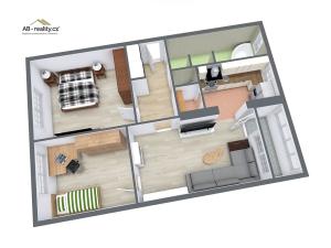 Prodej bytu 3+1, Krupka, Sídliště Nad plovárnou, 76 m2