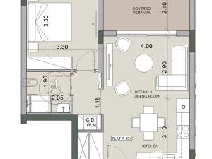 Prodej bytu 3+kk, Lemesos, Kypr, 83 m2