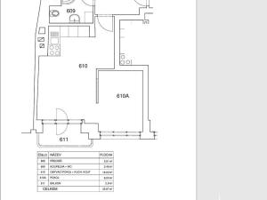Pronájem bytu 2+kk, Praha - Vinohrady, Řipská, 36 m2