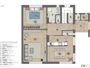 Prodej rodinného domu, Hajany, 158 m2