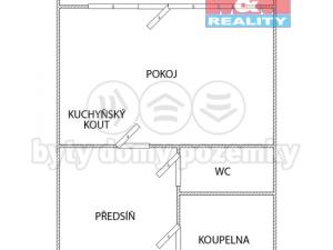 Pronájem bytu 1+kk, Ostrava - Moravská Ostrava, Gen. Píky, 28 m2