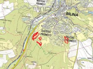 Prodej louky, Bílina, 28028 m2