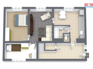 Prodej rodinného domu, Hřivice - Markvarec, 72 m2