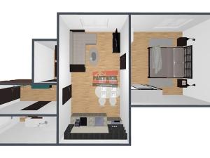 Pronájem bytu 2+kk, Bechyně, U Nádraží, 43 m2