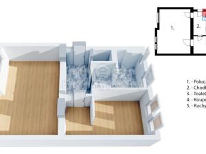 Prodej bytu 2+1, Děčín - Děčín II-Nové Město, Kamenická, 68 m2