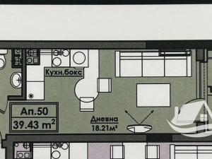 Prodej bytu 1+kk, Burgas, Bulharsko, 34 m2