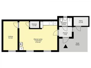 Prodej chalupy, Jablonec nad Jizerou, 39 m2