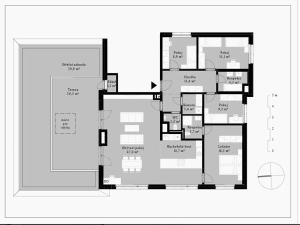 Prodej bytu 5+kk, Praha - Modřany, Kolmanova, 136 m2