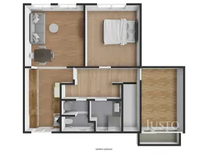 Pronájem bytu 3+kk, Praha - Letňany, Kladrubská, 73 m2