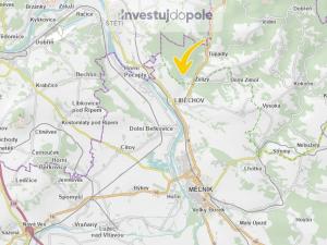 Prodej pole, Liběchov, 2815 m2