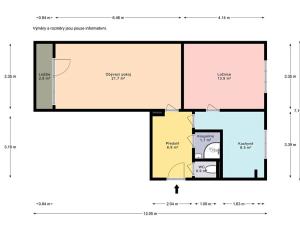 Prodej bytu 2+1, Praha - Záběhlice, Jahodová, 60 m2