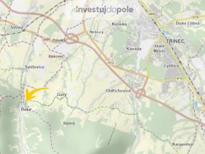 Prodej pozemku, Třinec - Guty, 1627 m2