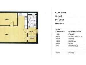 Pronájem bytu 2+kk, Hořovice, Ječná, 55 m2